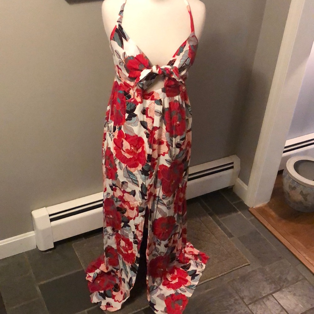 Floral maxi dress